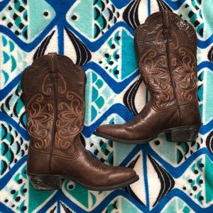 Ariat Heritage Leather Mid Calf Boots size 6